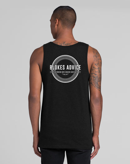 Circle Singlet - Black