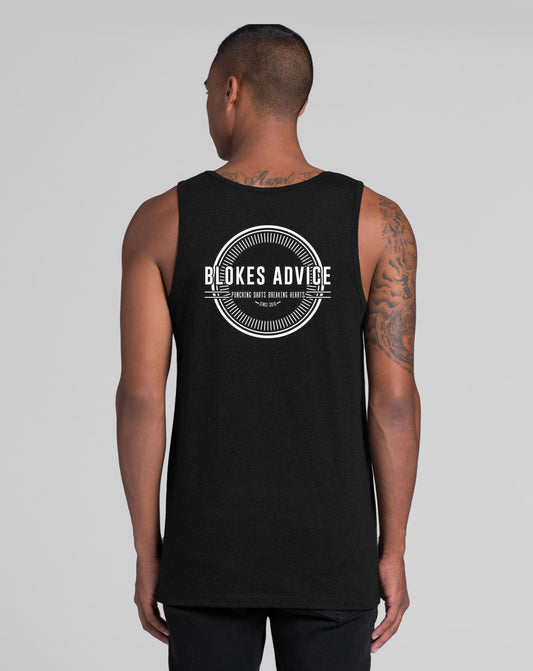 Circle Singlet - Black