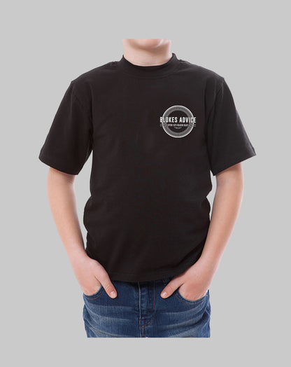 Kids Circle Tee - Black