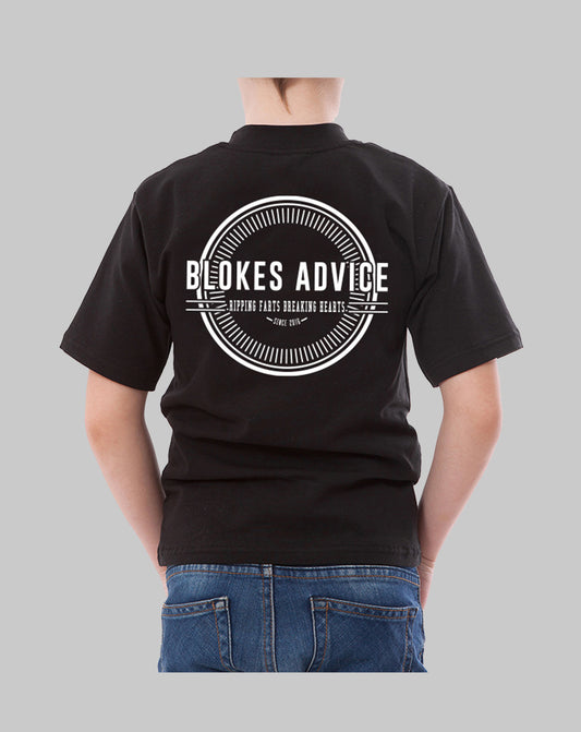 Kids Circle Tee - Black
