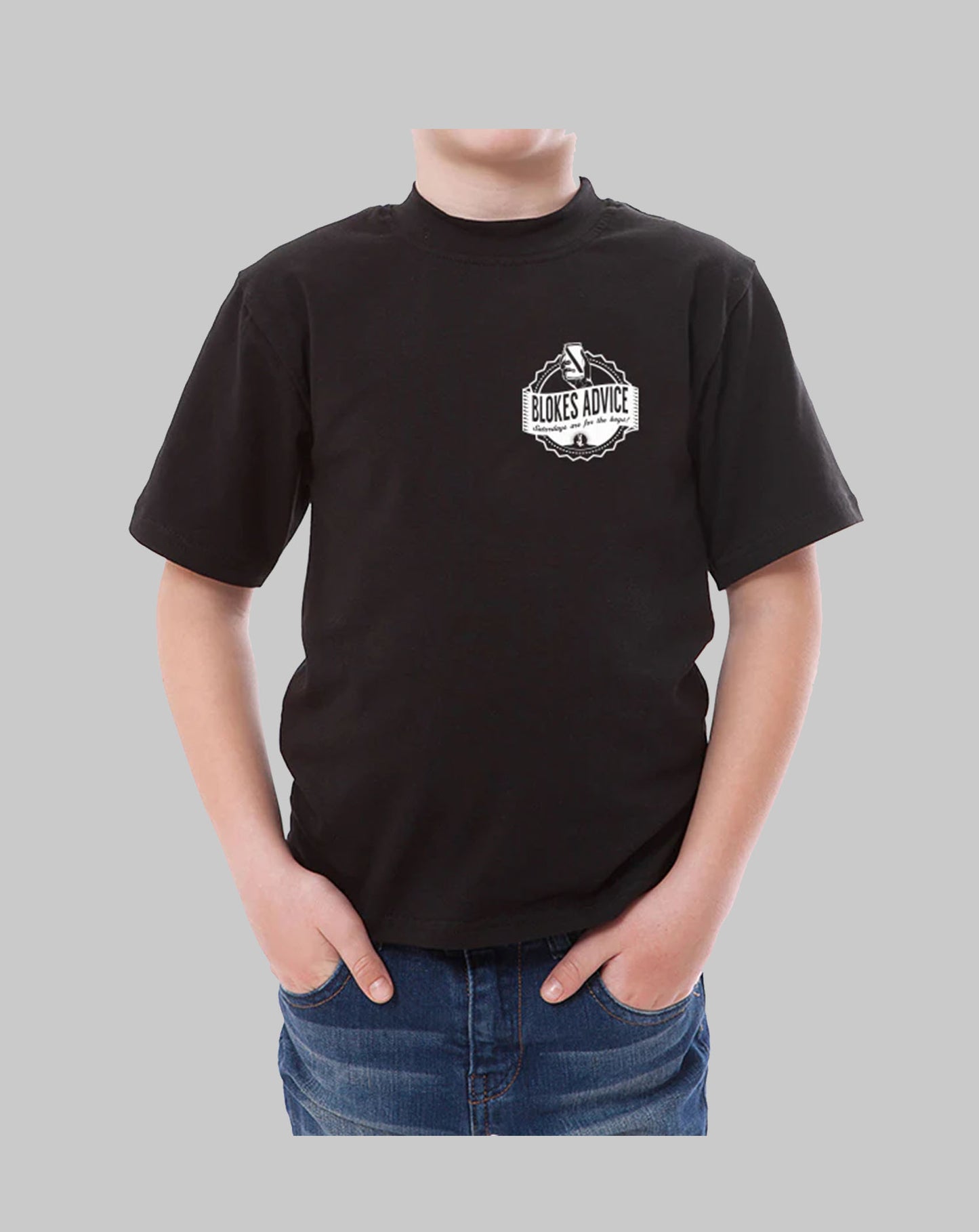 Kids Saturdays Tee - Black