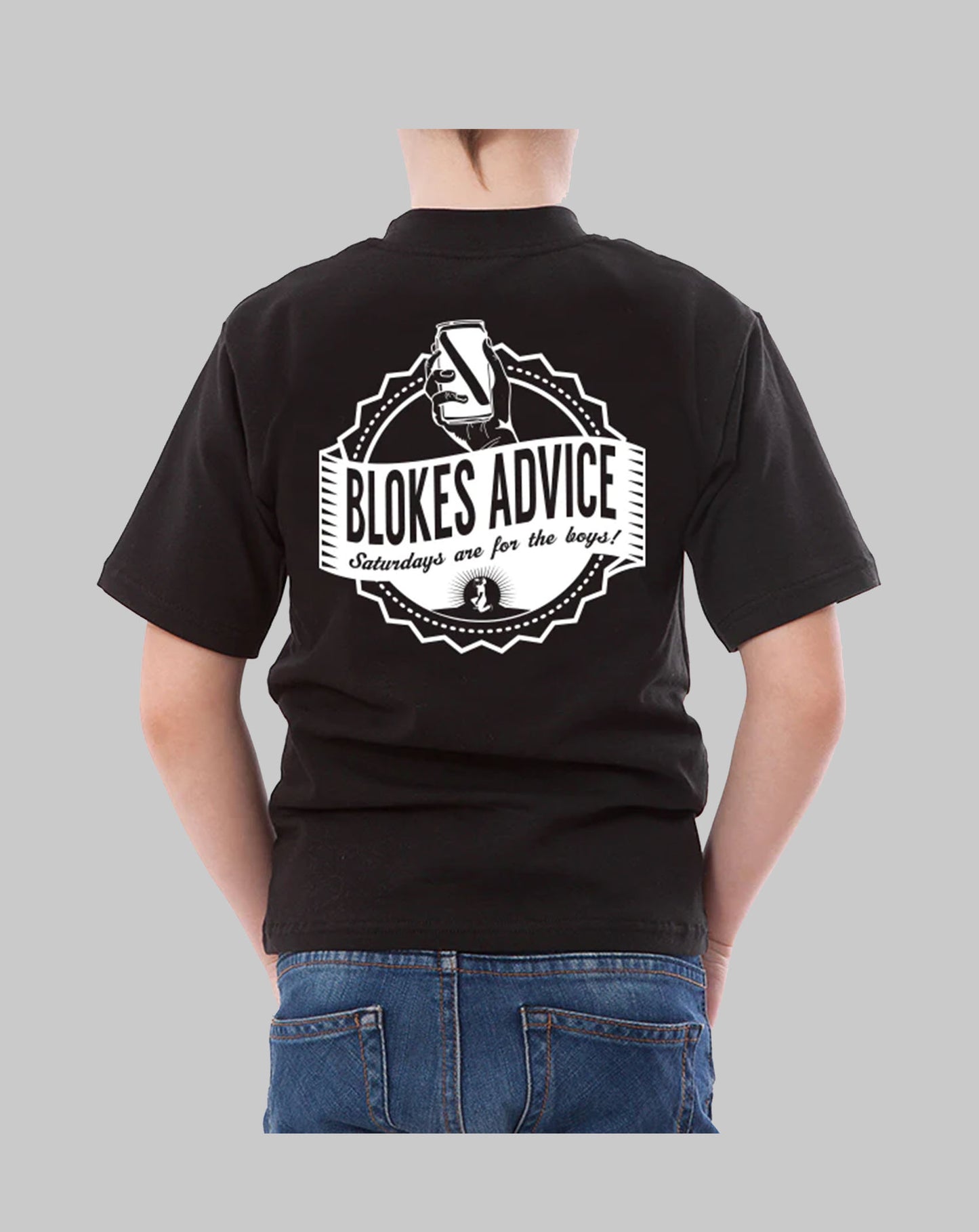 Kids Saturdays Tee - Black