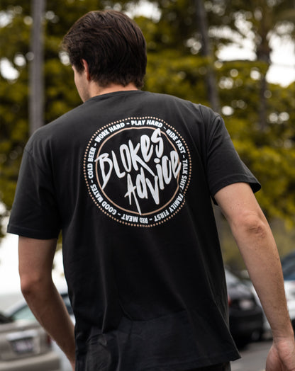 Stamp Tee - Coal