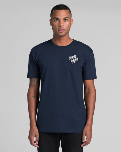 Stamp Tee - Navy