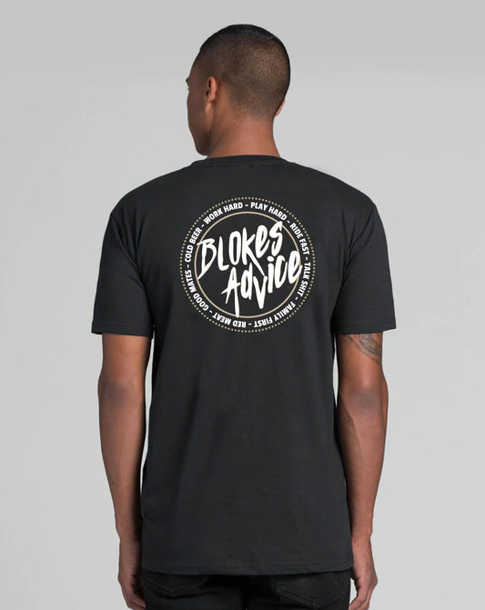 Stamp Tee - Coal